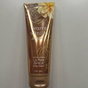 New Warm Vanilla Sugar ultra shea body cream